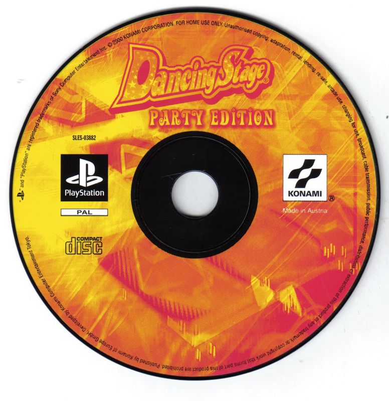 Media for Dancing Stage Party Edition (PlayStation) (Alternate SLES number)