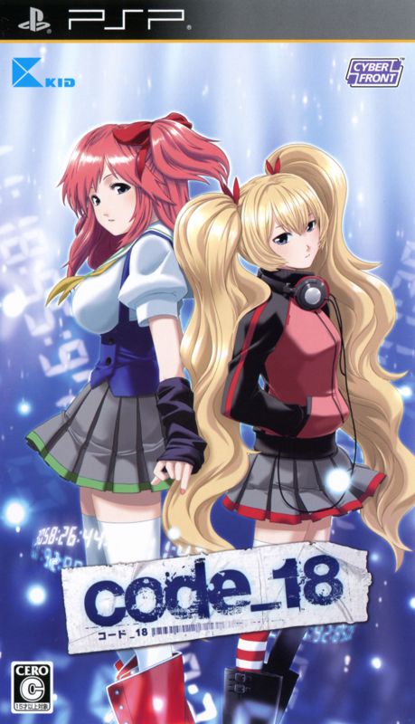 Front Cover for code_18 (PSP)