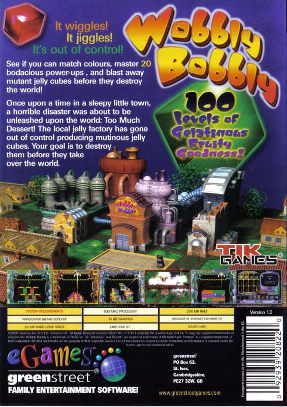 Wobbly Bobbly cover or packaging material MobyGames