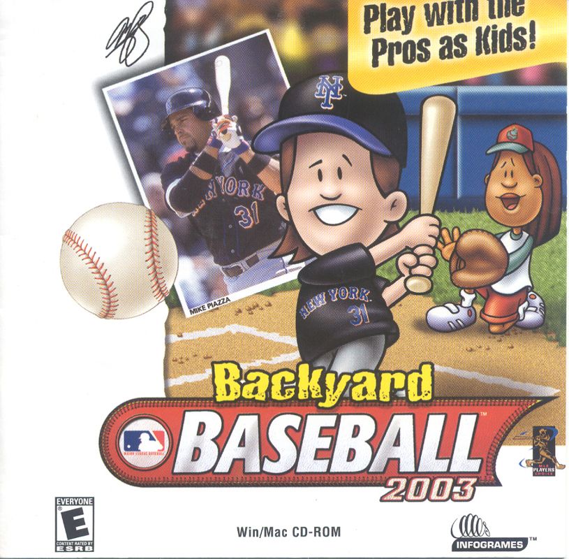 Other for Backyard Baseball 2003 (Macintosh and Windows): Jewel Case - Front