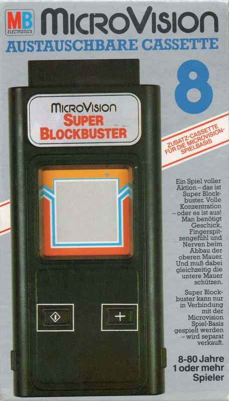 Front Cover for Super Blockbuster (Microvision)