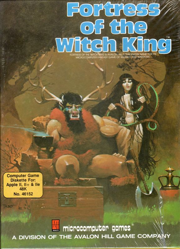 Front Cover for Fortress of the Witch King (Apple II)