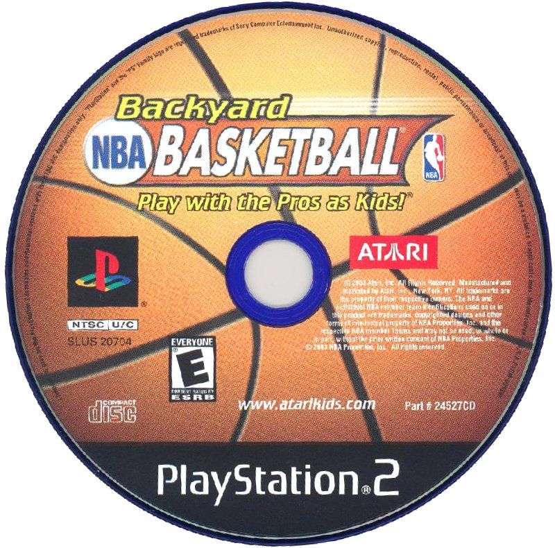 Media for Backyard Basketball (PlayStation 2)