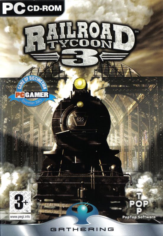 Front Cover for Railroad Tycoon 3 (Windows)