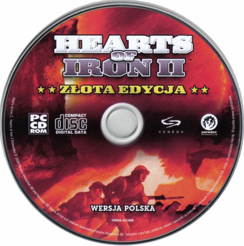 Media for Hearts of Iron II: Złota Edycja (Windows) (Super$eller release)