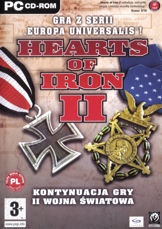 Other for Hearts of Iron II (Windows): Keep Case - Front