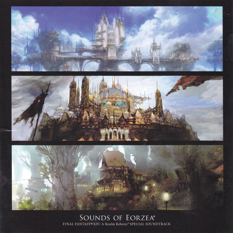 Soundtrack for Final Fantasy XIV Online: A Realm Reborn (Collector's Edition) (PlayStation 4): Jewel Case - Front