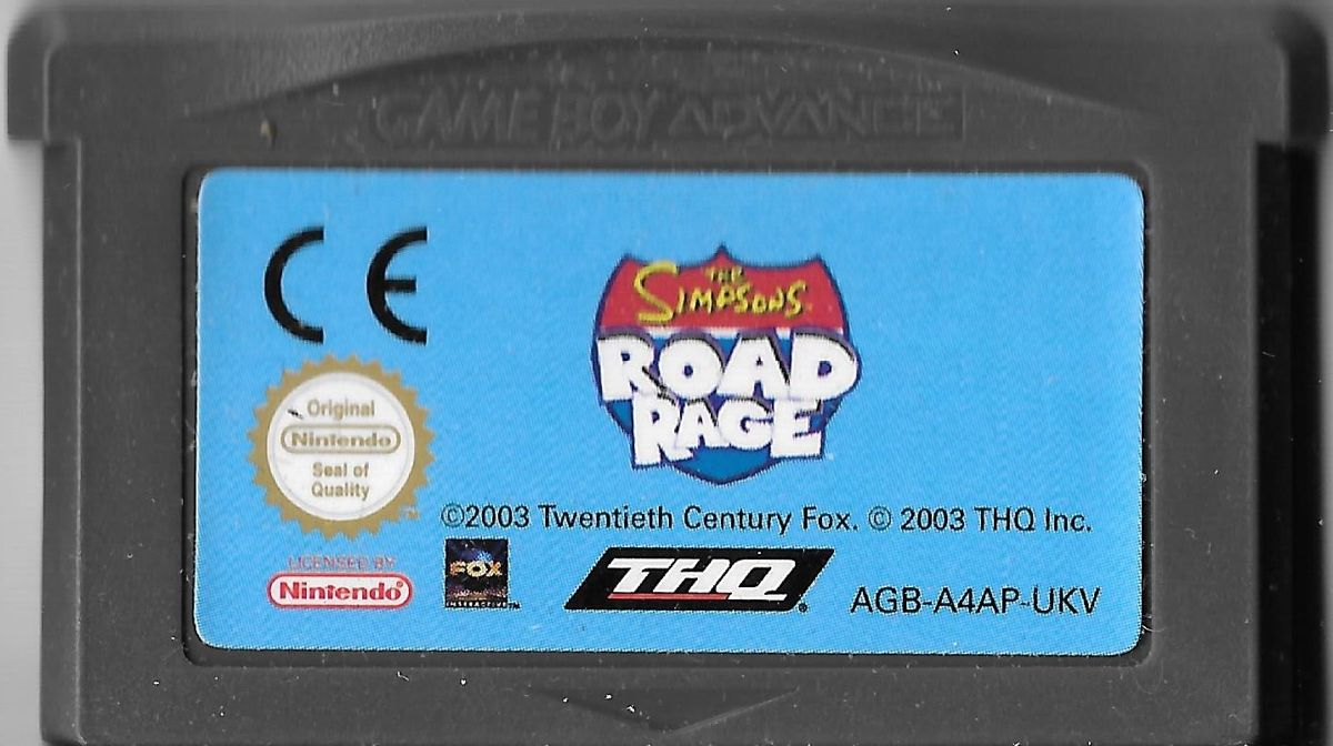 Media for The Simpsons: Road Rage (Game Boy Advance)