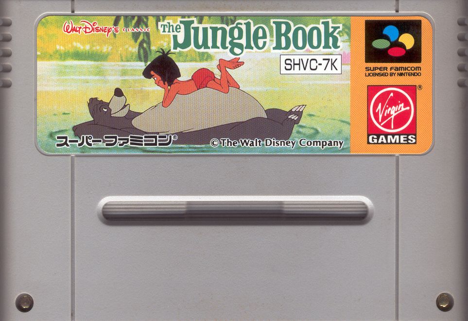 Media for Disney's The Jungle Book (SNES)