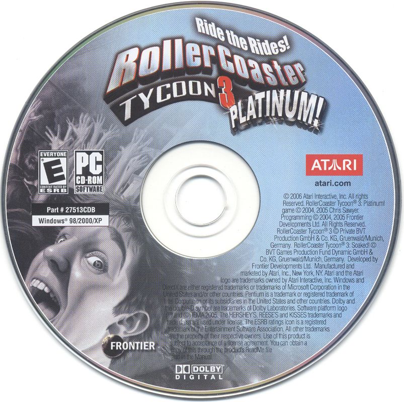 Media for RollerCoaster Tycoon 3: Platinum! (Windows)