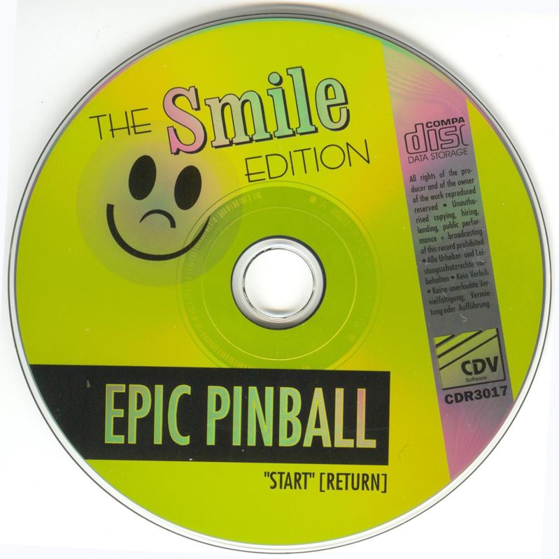 Epic Pinball The Complete Collection cover or packaging material