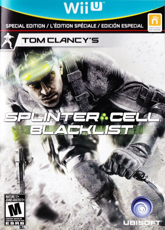 Front Cover for Tom Clancy's Splinter Cell: Blacklist (Special Edition) (Wii U)