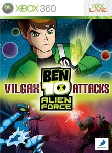 Front Cover for Ben 10: Alien Force - Vilgax Attacks (Xbox 360) (Games on Demand release)
