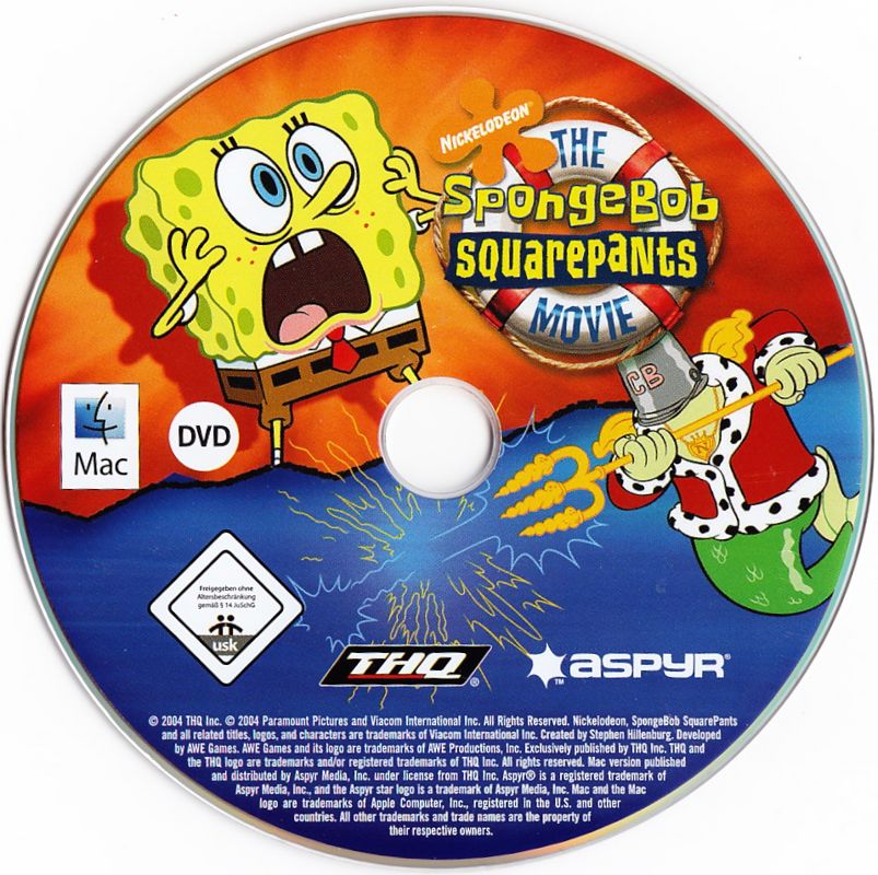 Media for The SpongeBob SquarePants Movie (Macintosh)