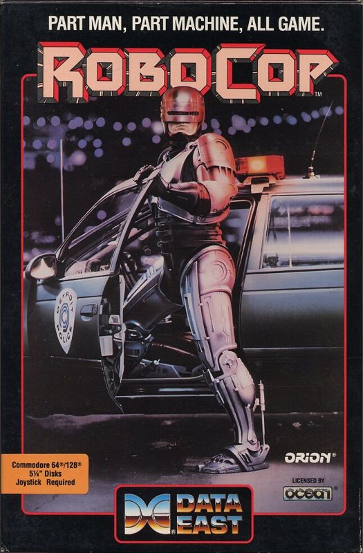 Front Cover for RoboCop (Commodore 64)