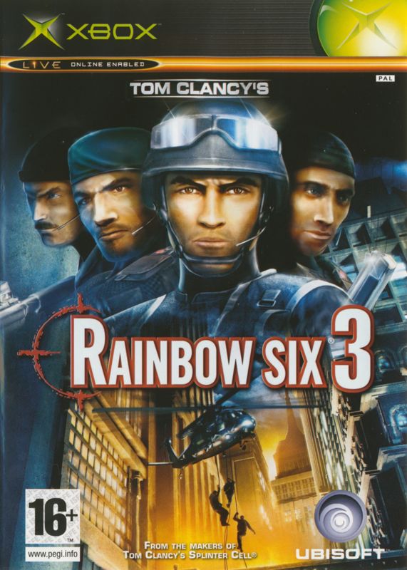 Front Cover for Tom Clancy's Rainbow Six 3 (Xbox)