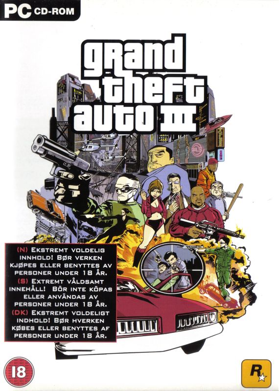 Front Cover for Grand Theft Auto III (Windows)