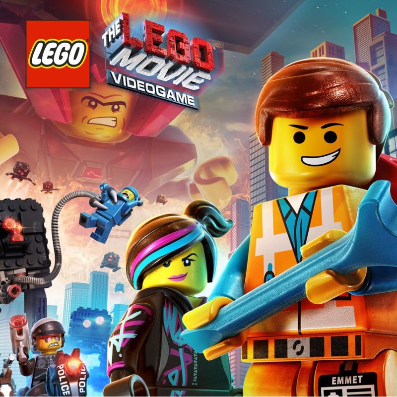 Front Cover for The LEGO Movie Videogame (PlayStation 4) (PSN release): US version