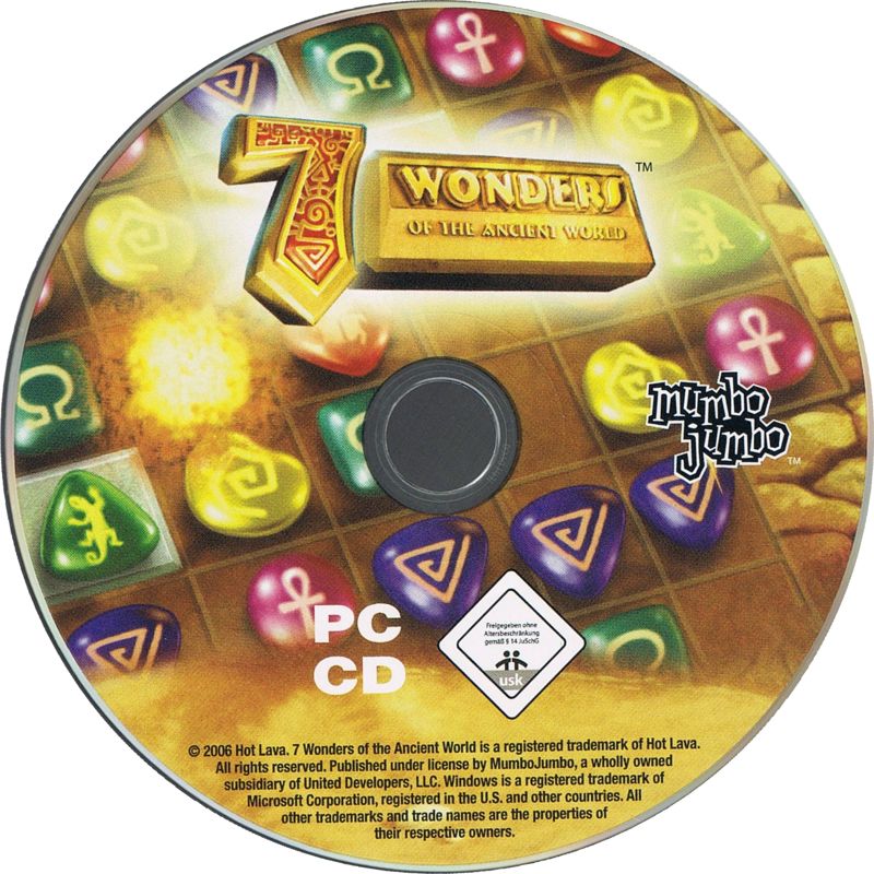 Media for 7 Wonders of the Ancient World (Windows) (Software Pyramide release)