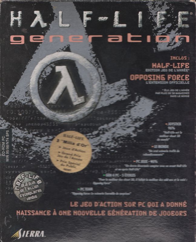 Front Cover for Half-Life: Adrenaline Pack (Windows) (Slipcase contains 2 boxes)