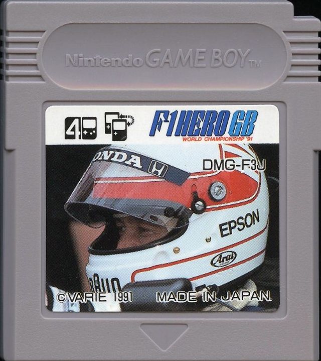 Media for Nakajima Satoru Kanshū F-1 Hero GB (Game Boy)