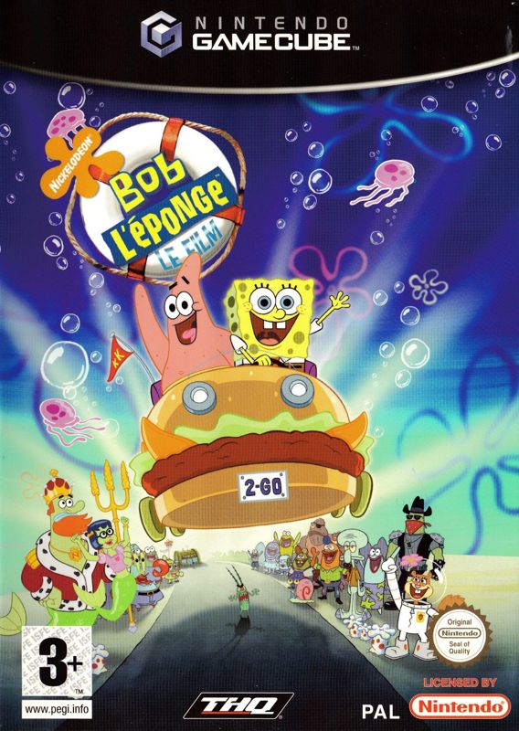 Front Cover for The SpongeBob SquarePants Movie (GameCube)