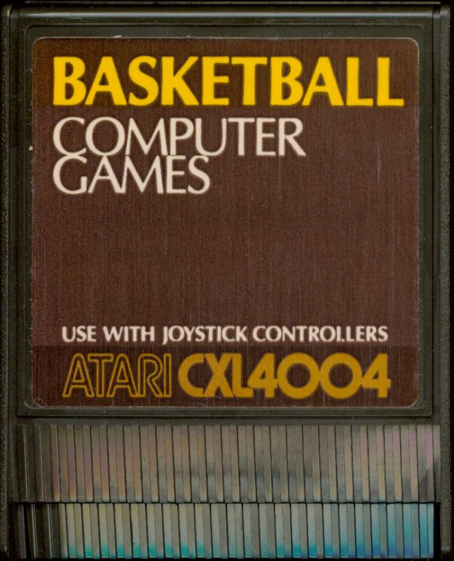 Media for Basketball (Atari 8-bit)