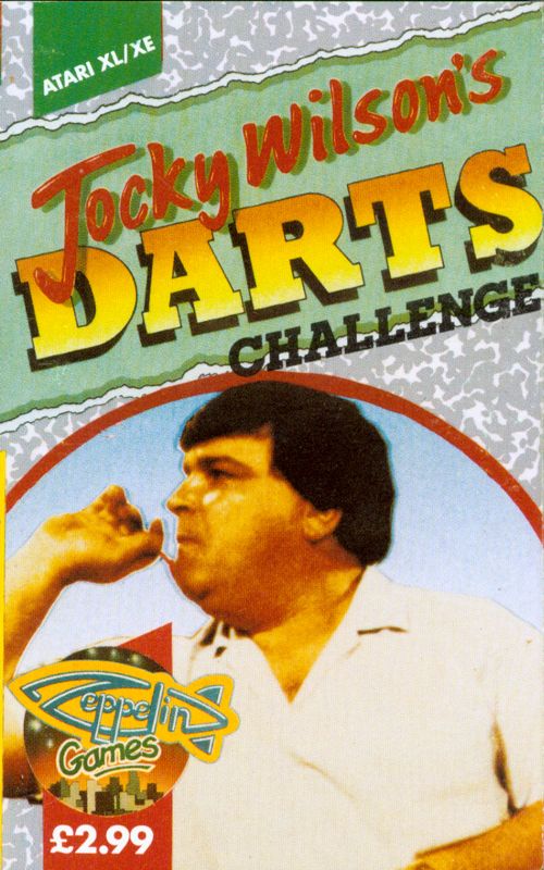 Front Cover for Jocky Wilson's Darts Challenge (Atari 8-bit)