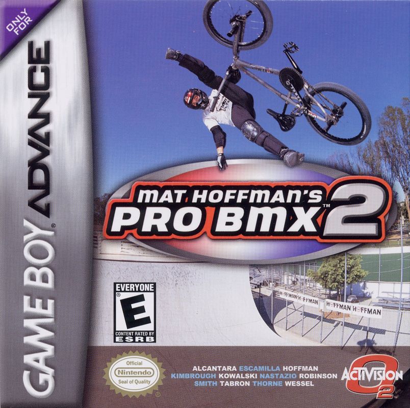 Front Cover for Mat Hoffman's Pro BMX 2 (Game Boy Advance)