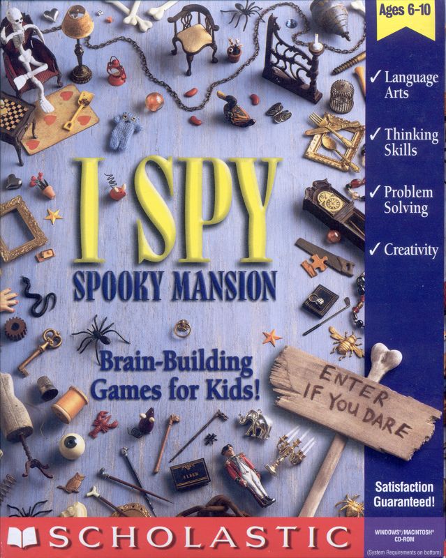 Front Cover for I Spy: Spooky Mansion (Macintosh and Windows)