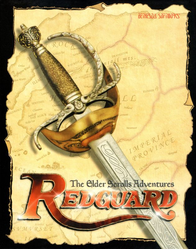 Front Cover for The Elder Scrolls Adventures: Redguard (Windows)