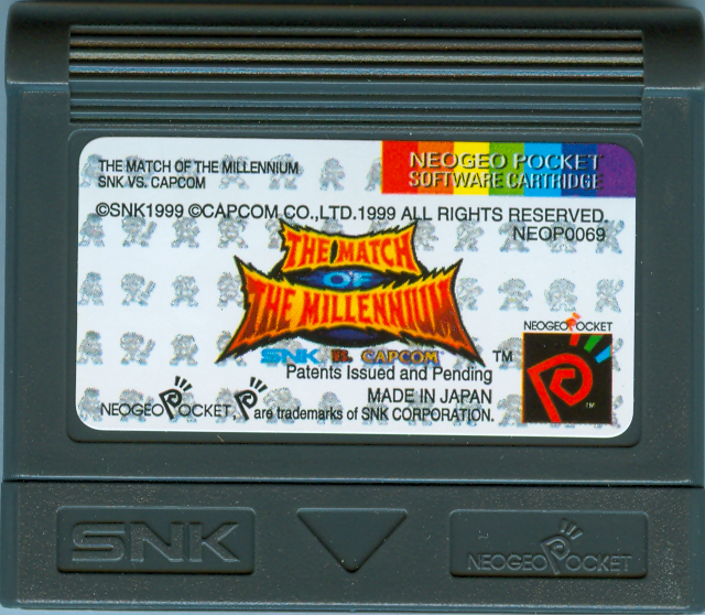 Media for SNK vs. Capcom: The Match of the Millennium (Neo Geo Pocket Color)