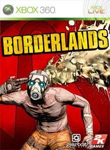 Front Cover for Borderlands (Xbox 360) (Games on Demand release)