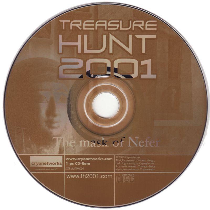 Media for Treasure Hunt 2001: The Mask of Nefer (Windows)