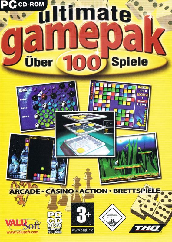 Front Cover for Ultimate Game Pak (Windows)