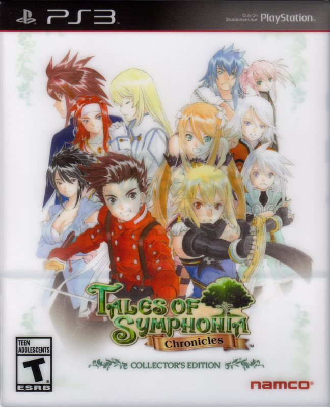 Front Cover for Tales of Symphonia: Chronicles (Collector's Edition) (PlayStation 3)