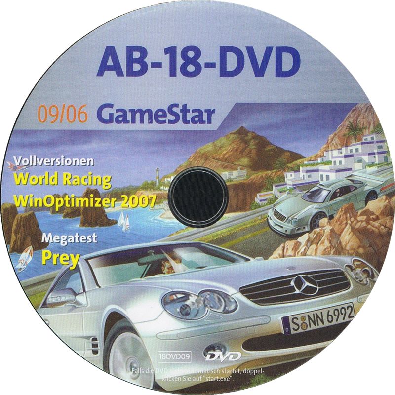 Media for World Racing (Windows) (GameStar 09/2006 covermount)