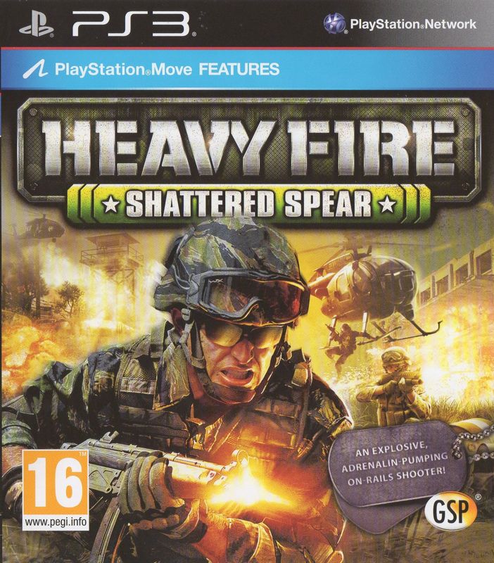 Front Cover for Heavy Fire: Shattered Spear (PlayStation 3)