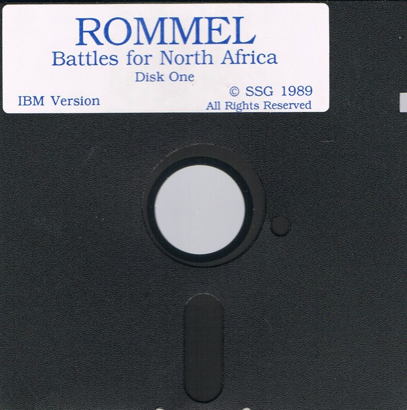 Media for Rommel: Battles for North Africa (DOS) (5.25" Disk release): Disk One