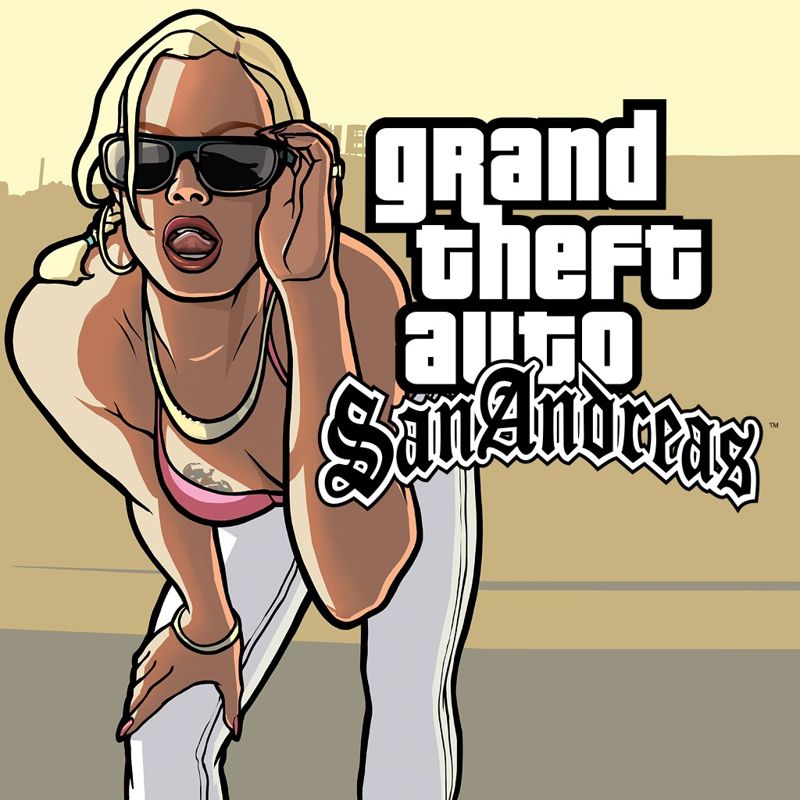 Front Cover for Grand Theft Auto: San Andreas (PlayStation 3 and PlayStation 4) (PSN release (SEN))