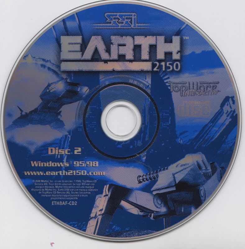 Media for Earth 2150 (Windows): Disc 2