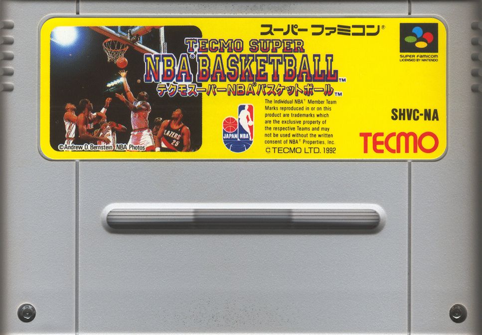 Media for Tecmo Super NBA Basketball (SNES)