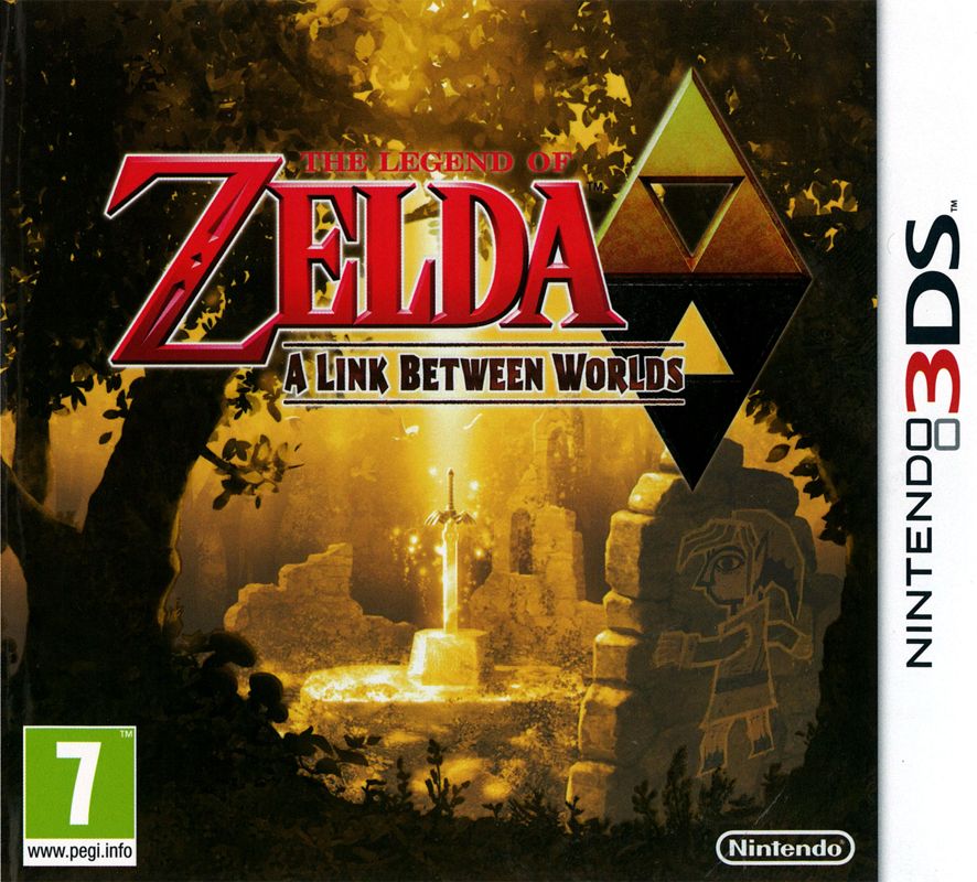 Front Cover for The Legend of Zelda: A Link Between Worlds (Nintendo 3DS)