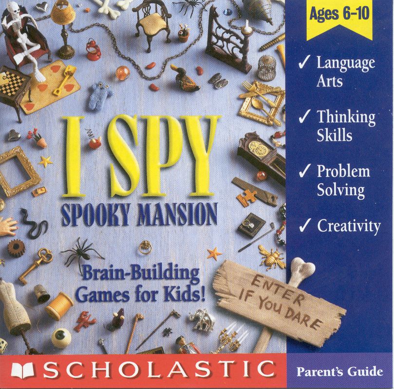Other for I Spy: Spooky Mansion (Macintosh and Windows): Jewel Case Front