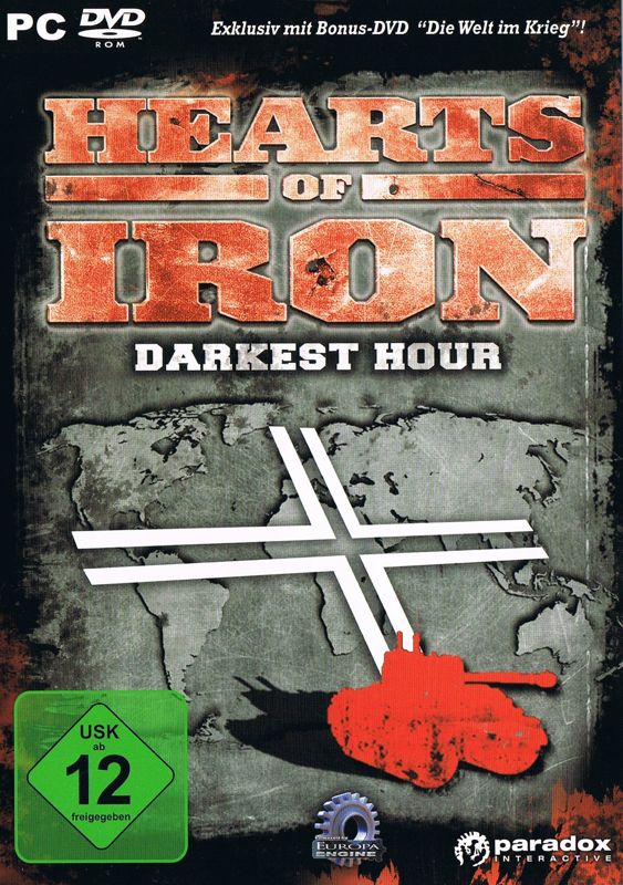 Front Cover for Hearts of Iron: Darkest Hour (Windows)