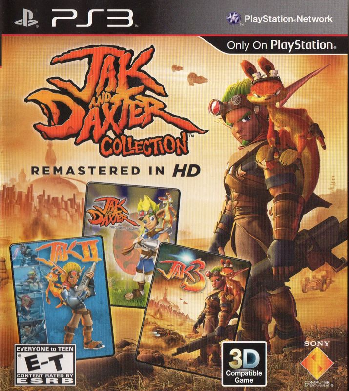 Front Cover for Jak and Daxter Collection (PlayStation 3)