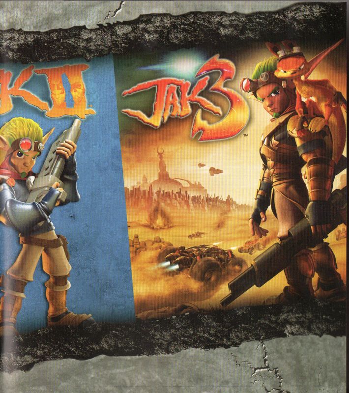 Inside Cover for Jak and Daxter Collection (PlayStation 3): Right