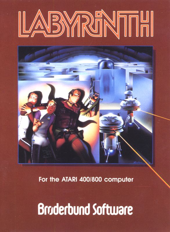 Front Cover for Labyrinth (Apple II and Atari 8-bit)