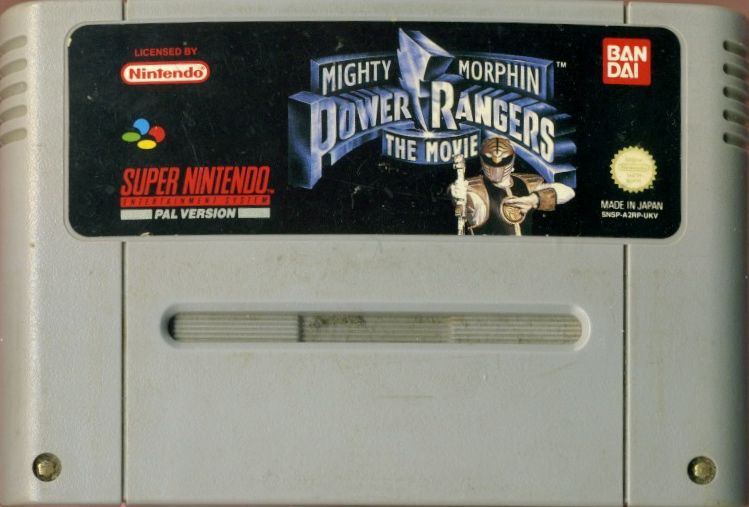 Media for Mighty Morphin Power Rangers: The Movie (SNES)