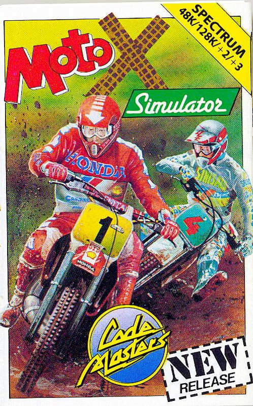 Front Cover for Moto X Simulator (ZX Spectrum)